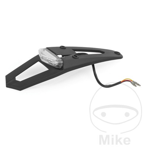 Polisport Schutzblech Verlängerung LED Spoiler hinten schwarz