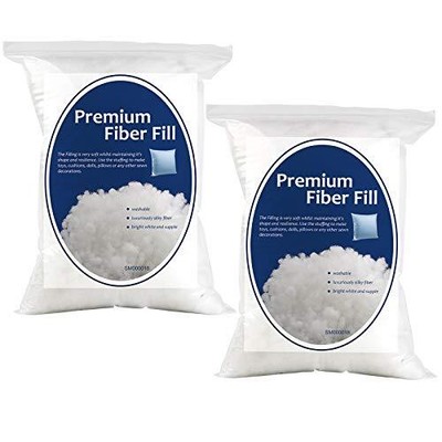 200g/7oz Polyester Fiber Fill Premium Fiber Fill Stuffing Fluff Stuffing High...