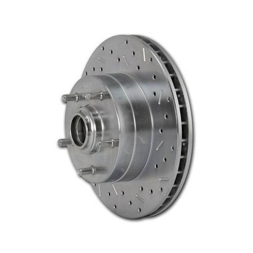 Hart Brakes Bremsen Set Vorne – Bremsscheiben & Bremsbeläge Für Dodge Ram 2500/3500 (2000-2002), Gebohrt & Geschlitzt