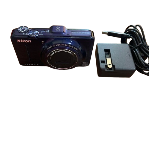 N MINT] Nikon COOLPIX S9300 Blue Digital Camera 16.0MP 18x
