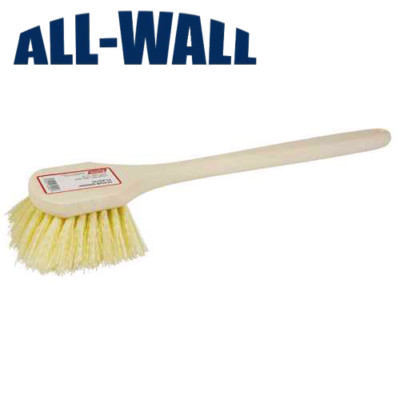 Wal-Board Plastic Scrub Brush with 20'' Handle