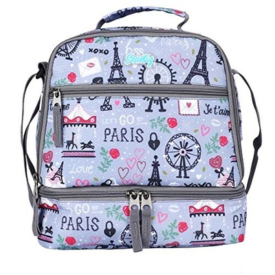 Cooler Insulated Lunch Box Bento Bags Durable Water-resistant ...