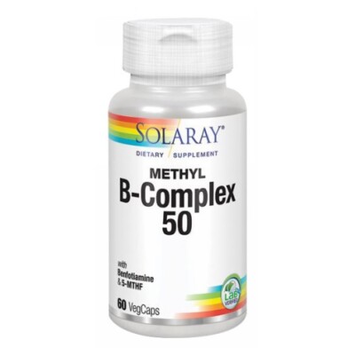 Methyl B-Complex 50 60 Caps  by Solaray
