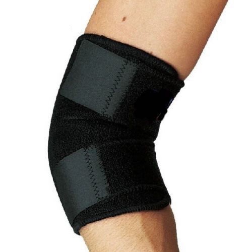 Fascia Gomito Regolabile Neoprene Elastico Tutore Gomito Sportivo Nera dfh