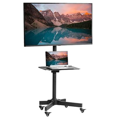Mobile TV Cart for 13-60 inch Screens up to 55 lbs LCD LED O