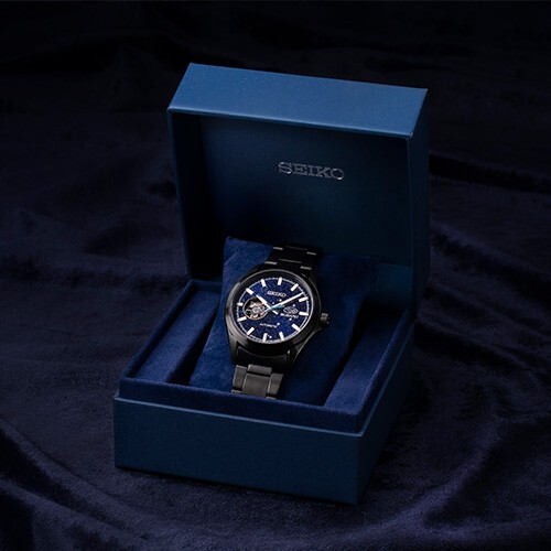 Pre-owned Seiko Subaru× Original Watch Open Heart Automatic See-through Back Fhmy23000200jp