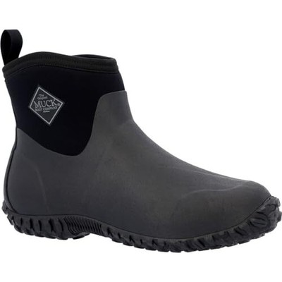 M2A000 - MUCK BOOT MENS MUCKSTER II WATERPROOF BOOTS - BLACK - SIZE 8M