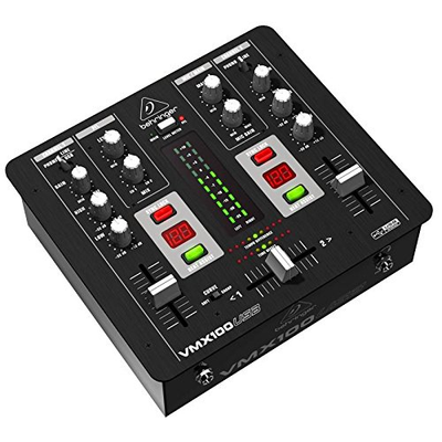Behringer VMX100USB 2 Channel DJ Pro Mixer