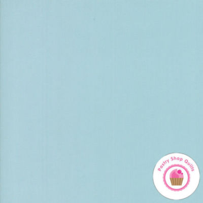 Moda Wild & FREE 9900 37 Aqua Light Baby Blue BELLA SOLID Quilt Fabric
