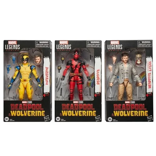 Marvel Legends デッドプール & ウルヴァリン 3体セット IN STOCK! SET OF 3 Deadpool & Wolverine Marvel Legends 6
