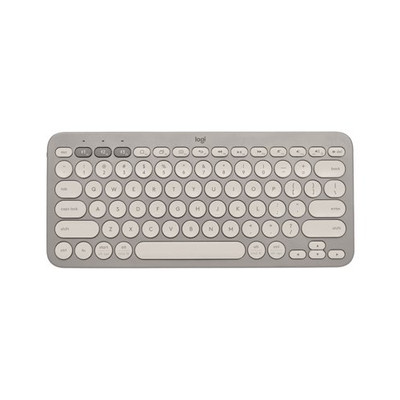 Logitech 920-011134 K380 Wireless Multi Device Bluetooth Keyboard Sand English