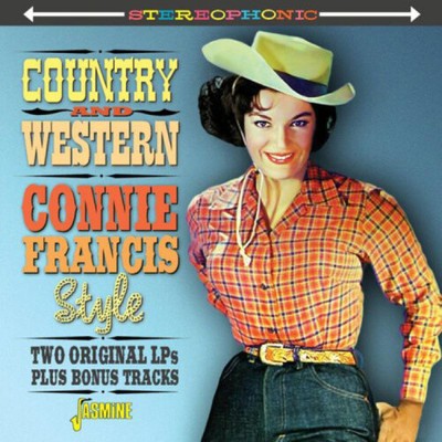 Country And Western Connie Francis Style - Two Original LPs Plus Bonus Tracks
