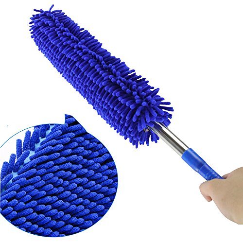 Piumino Spolverino Microfibra Cattura Polvere Duster Antipolvere Pulizia dfh