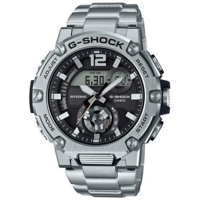 Pre-owned Casio G-shock G-steel Gst-b300sd-1ajf Solar Men's Watch Bluetooth In Box