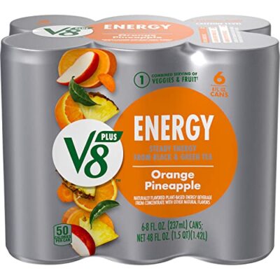  +Energy Bebida Energetica De Pina Y Naranja, Elaborada Con Jugo De Frutas Y ...