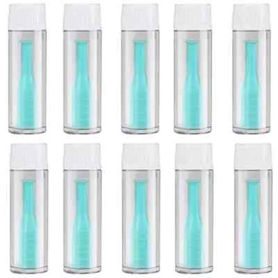 Hard Contact Lens Remover 10 Pack RGP Plungerinserter for Soft Hard Lenses Conta