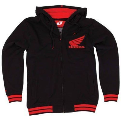 パーカー・フーディ HONDA MOTORCYCLE KOREA Honda Bear Hoodie Black Honda Racing Team Men's Choice of Champs Hoodie Sweatshirt