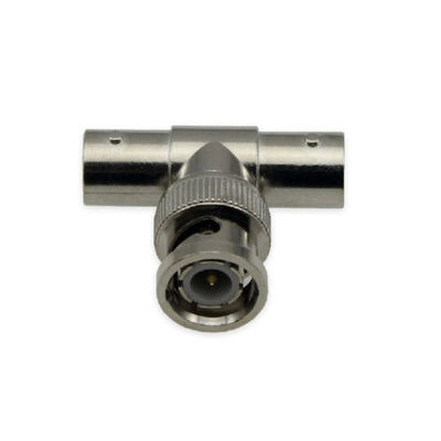 Lot of 5pcs BNC Male to Dual BNC Female T-Connector for CCTV Cameras, USA Seller
