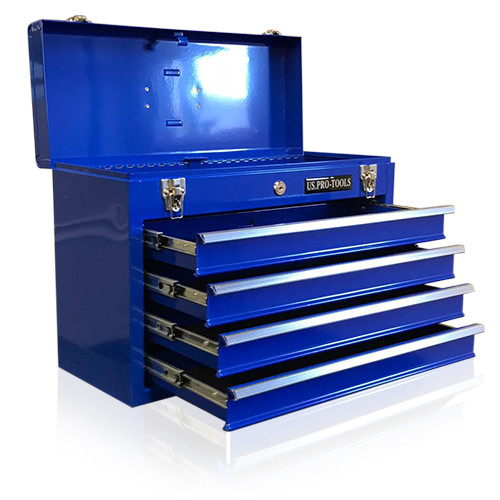 44 US Pro Tools Blue TOP Stahl Werkzeugkiste Truhe Schrank Lagerung