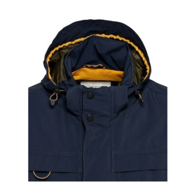 CAMEL ACTIVE CAMEL ACTIVE HERREN KURZJACKE MIT ABNEHMBARER KAPUZE IN BLAU