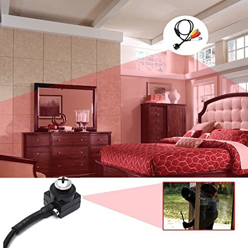 Camara el Tornillo Camara De Seguridad Oculta Secreta Mini Espia Hidden Cam HD - Image 5