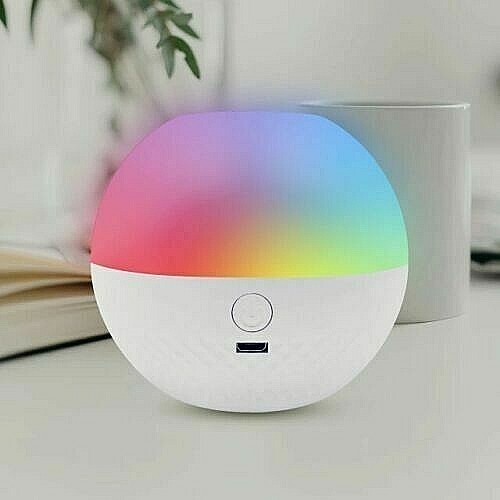 Lampada Lucetta Luce Notturna Led RGB Touch Ricaricabile Telecomando CY-PG01 uni 1