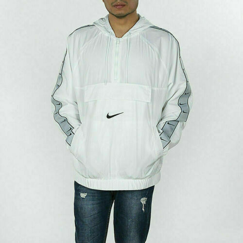 DaM★ Nike Swoosh ナイロンジャケット ブラック/ホワイト Nike Swoosh HD Woven Jacket Black/White/Particle Grey/Black