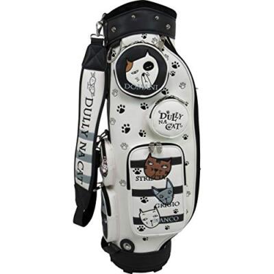DULLY NA CAT ゴルフバッグ DULLY NA CAT Caddy Golf bag 8.5 type DN-CB03 White | eBay