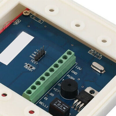 Electric Door Access Control System Kit Set RFID Keypad Magnetic Lock 10 Keyfob