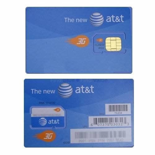 AT&T 3G SIM Cards