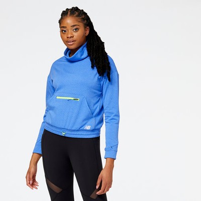 

Женский пуловер New Balance NB Heat Grid с воронкой