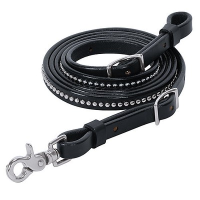 Weaver Leather Weaver Back in Black Roping Rein