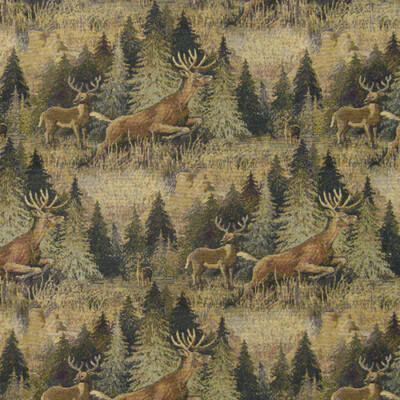 WISCONSIN SIERRA CABIN RUSTIC DEER LODGE DOES BUCK PINE TREES LODGE FURNITURE