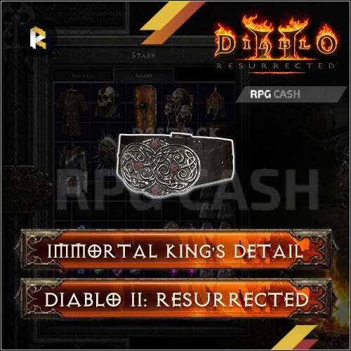Immortal King's Detail - Diablo 2 Resurrected PC/PS4/PS5