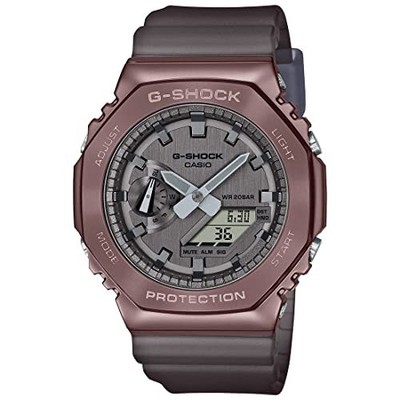 Pre-owned Casio G-shock Analog-digital Grey Dial Men Gm-2100mf-5adr (g1214)