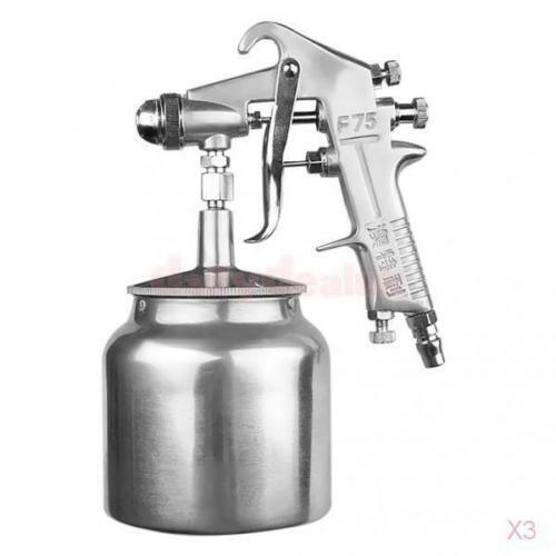 Pistola Ad Aria Compressa 750ml Aerografo Spruzzo Verniciatura Spray F75 sus