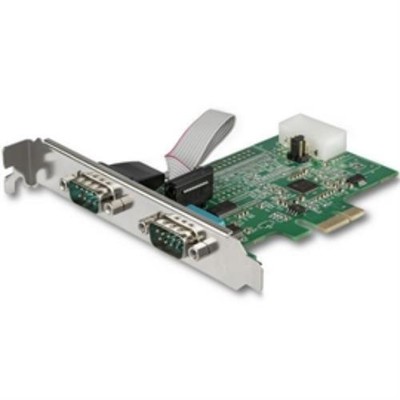 StarTech.com 2-port PCI Express RS232 Serial Adapter Card - PCIe Serial DB9