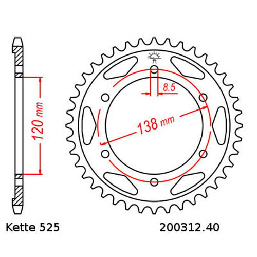 Kettensatz Honda RVF 750 R 94-95 Kette RK YY 525 GXW 108 offen GELB 1740