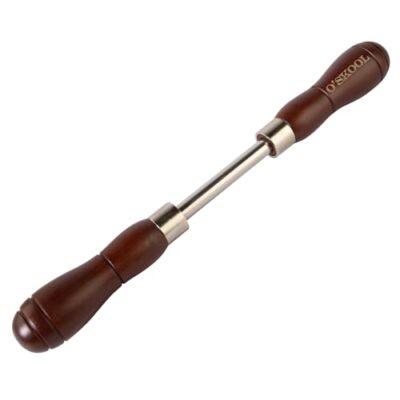 Scraper Burnisher With 3/8'' X 31/16'' Chrome Molybdenum Steel Rod And Beechwood 