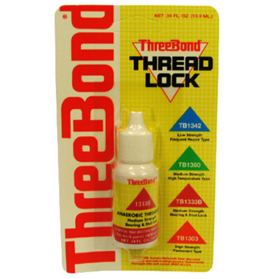 THREE BOND 1333BT001 Thread Lock - Medium Strength - 10 ml