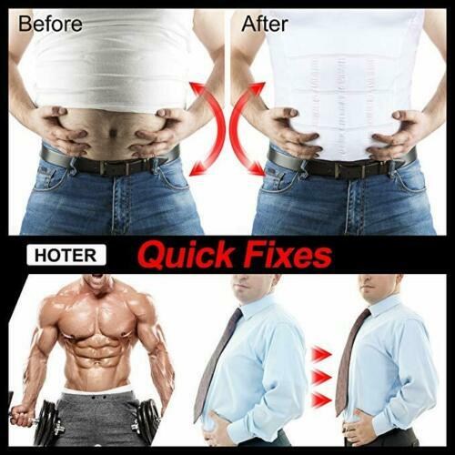 Men Ultra Lift Body Slimming Shaper Vest Abdomen