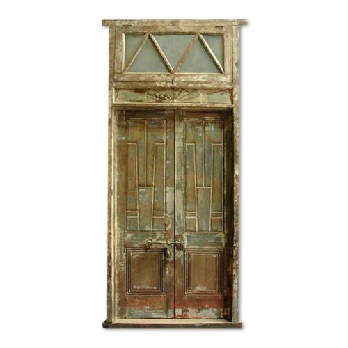 Portes et articles de serrurerie anciens en fer forgé