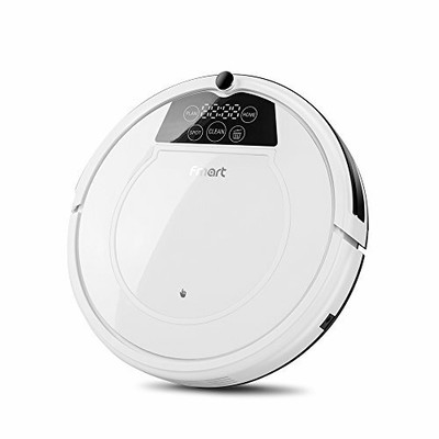 Fmart 800Pa Robot Aspirador de Limpieza, Carga automática, Limpieza húmeda y 