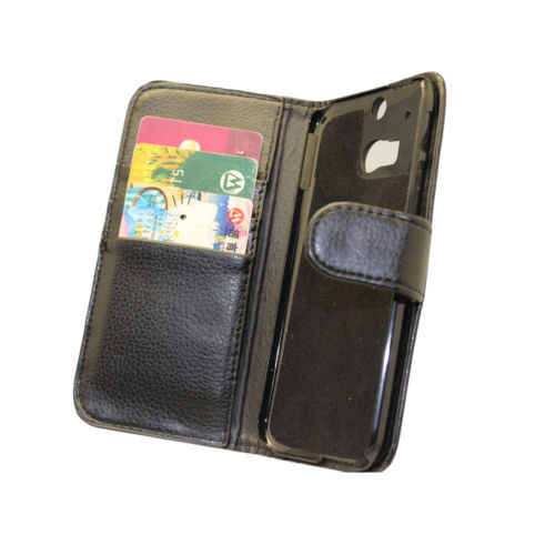 Funda Cartera De Cuero Teléfono Celular para HTC