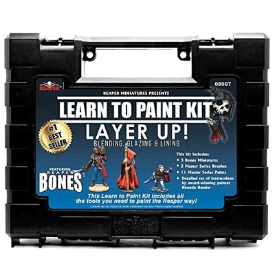 : 08907 - Learn to Paint: Layer Up! Bones Paint Set