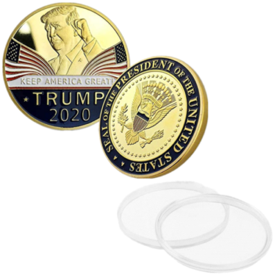 Donald Trump 2020 Keep America Great Commemorative Challenge Coin Eagle Coins ux