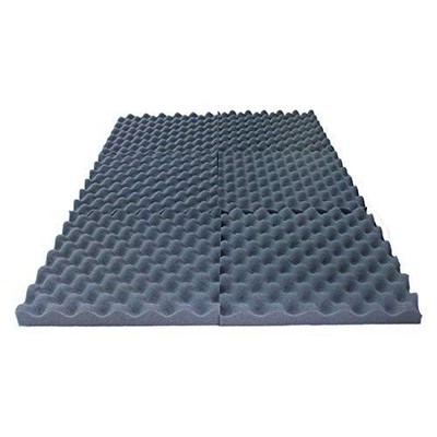 6 Pack Egg Crate Foam Acoustic foam Wedges Tiles Soundproofing 1.5