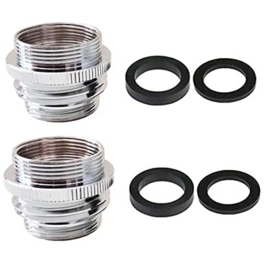To Sink Faucet Adapter, 2 Pack Kitchen Sink Faucet Adapter Connec...