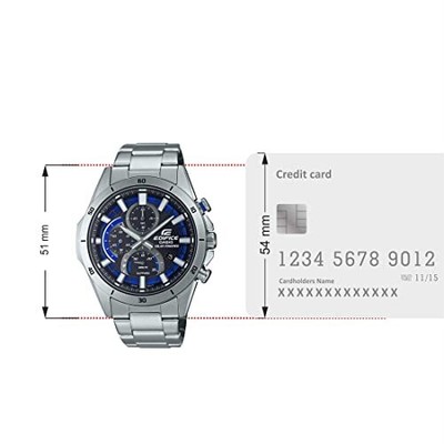 Pre-owned Casio Analog Blue Dial Men's Watch-efs-s610d-1avudf