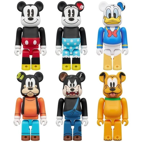 Medicom Toy BE@RBRICK BAPE(R) MICKEY MOUSE MONOTONE Ver. 100